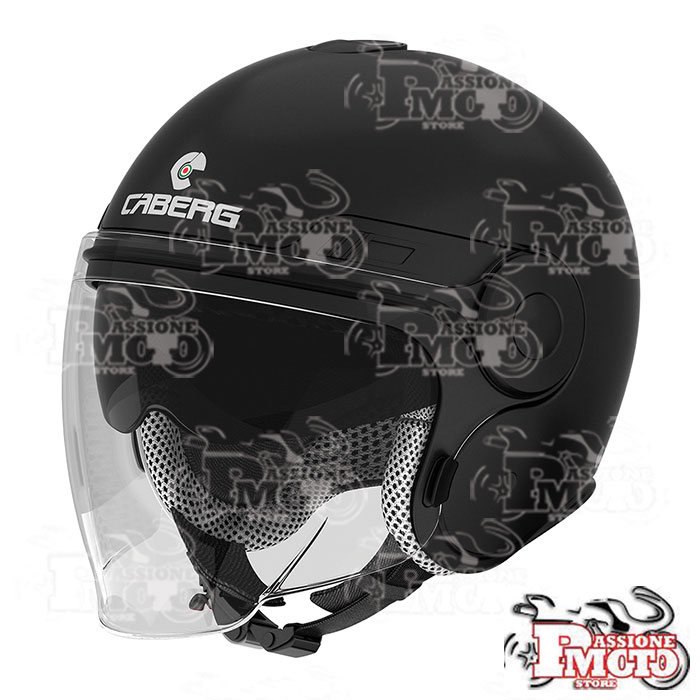 Casco Jet Caberg Uptown Matt Black