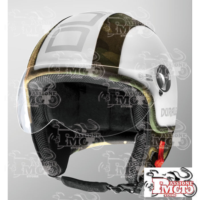 Casco Duraleu Army Bianco Opaco Militare