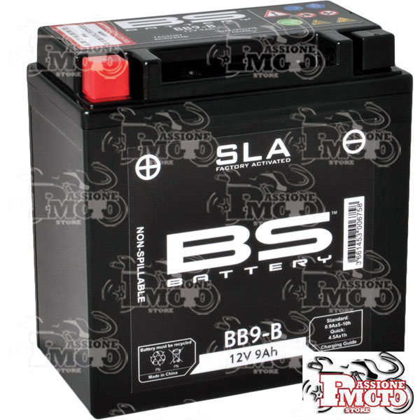 Batteria SLA BS Battery YB9-B
